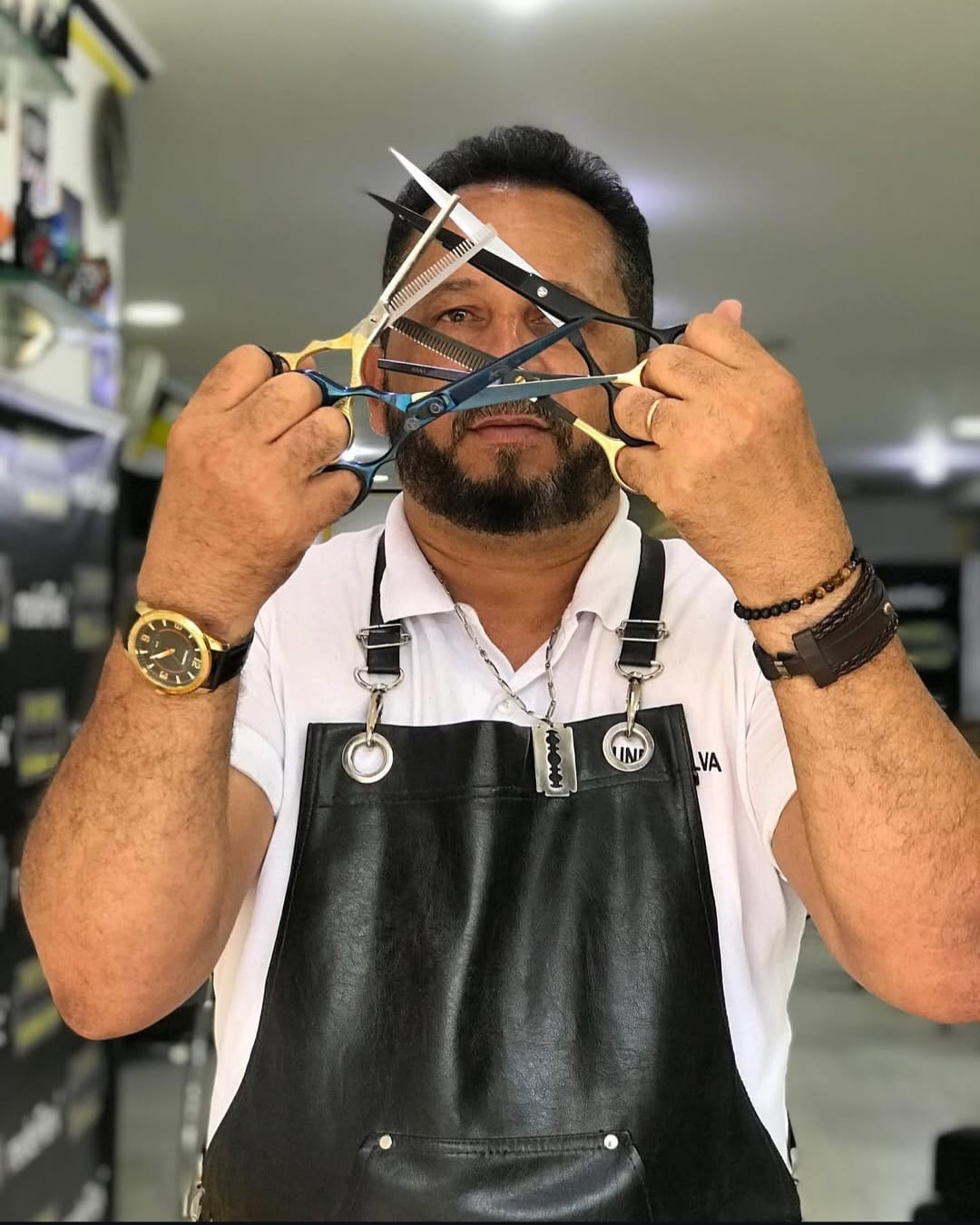 Ambiente Premium da Barbearia